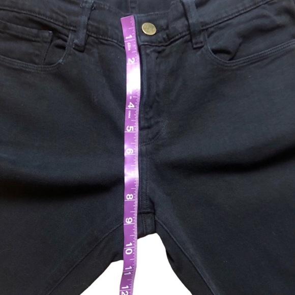 FRAME Denim Jeans Le Garçon `Film Noir’ Black Size 27 Pre-Loved - Picture 8 of 13